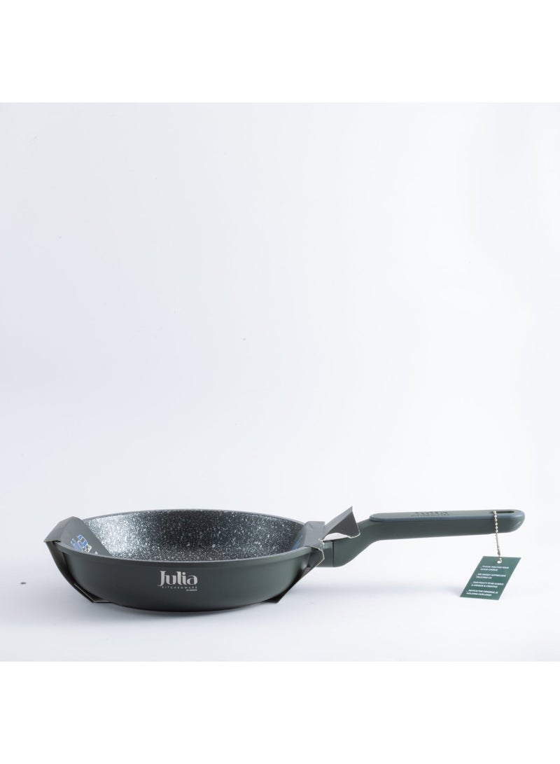 جوليا مِقلاة جوليا إيليت برو 24 سم - أخضر - جرانيت أسود غير لاصق - يدعم الحث الحراري - Image 4